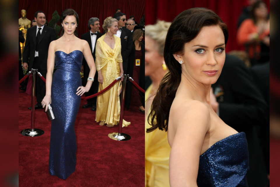 Actress Emily Blunt attends the 79th Annual Academy Awards held at the Kodak Theatre on February 25, 2007 in Hollywood, California.  (Photo by Steve Granitz/WireImage) (Photo by Frazer Harrison/Getty Images)