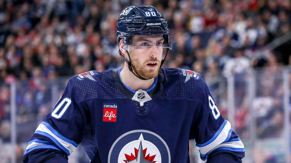 Jets forward Pierre-Luc Dubois has been linked to the Canadiens for a while. (Photo by Darcy Finley/NHLI via Getty Images)