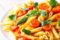 <div class="caption-credit"> Photo by: svariophoto</div><b>Pasta</b> -A bowl of pasta might be easy to make, but it's not the best thing to eat before going to sleep. Pasta is full of carbohydrates. If you go to sleep right after eating pasta, all the carbohydrates will be turned into fat. The other ingredients in pasta such as oil, cheese, tomato sauce and, etc. will only add more fat to your body. In addition, addition, pasta contains a high glycemic index meaning that it has high-sugar content. The high amount of sugar affects the blood-sugar levels in our body. Therefore, disrupting our sleep patterns. <br> <br> <b>Read Also -</b> <a rel="nofollow noopener" href="http://www.quickeasyfit.com/5-foods-to-boost-your-mood-instantly/" target="_blank" data-ylk="slk:5 Foods to Boost Your Mood Instantly;elm:context_link;itc:0;sec:content-canvas" class="link "><b>5 Foods to Boost Your Mood Instantly</b></a>