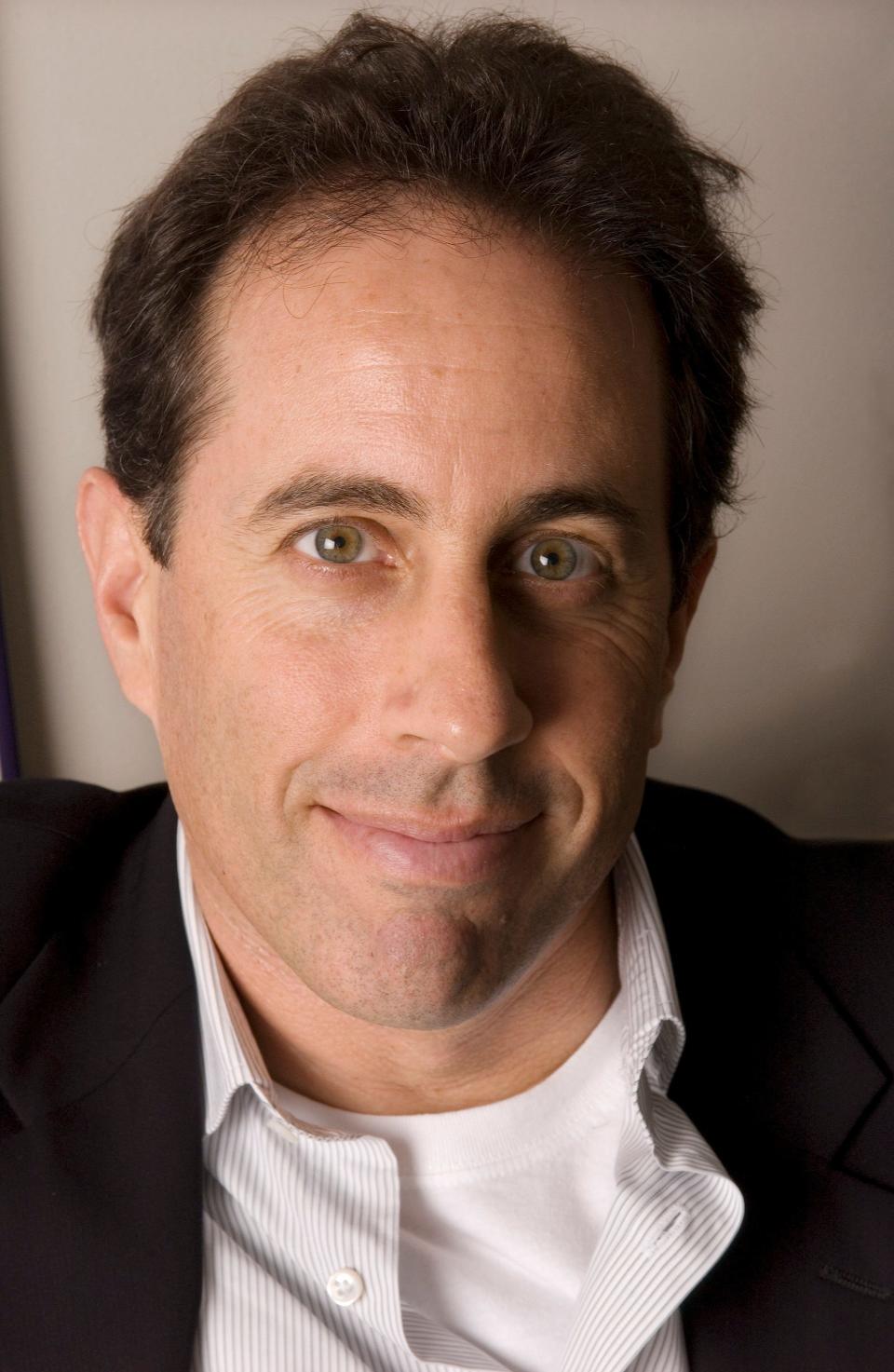 n this Oct. 23, 2007 file photo, comedian Jerry Seinfeld poses in New York. Seinfeld did stand-up shows at the Crown Theatre in 2003 and 2007.