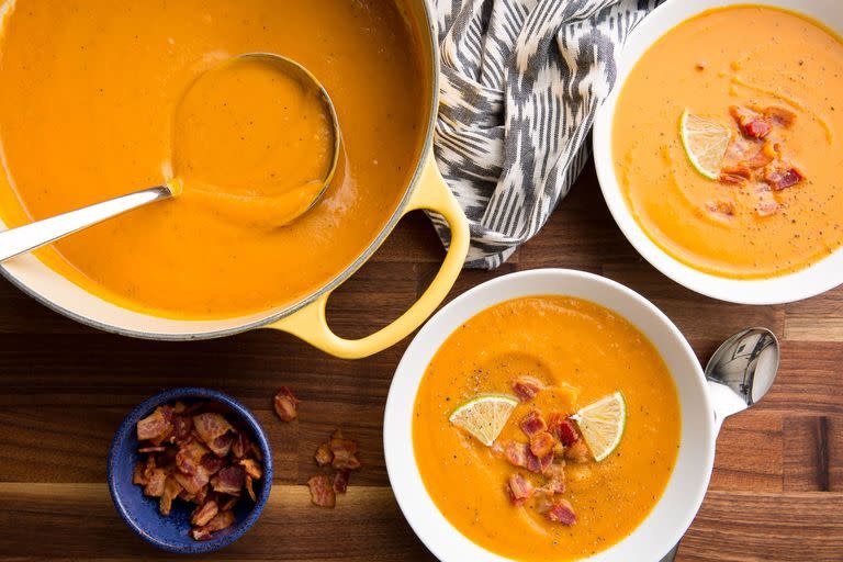 Bacon-Sweet Potato Soup