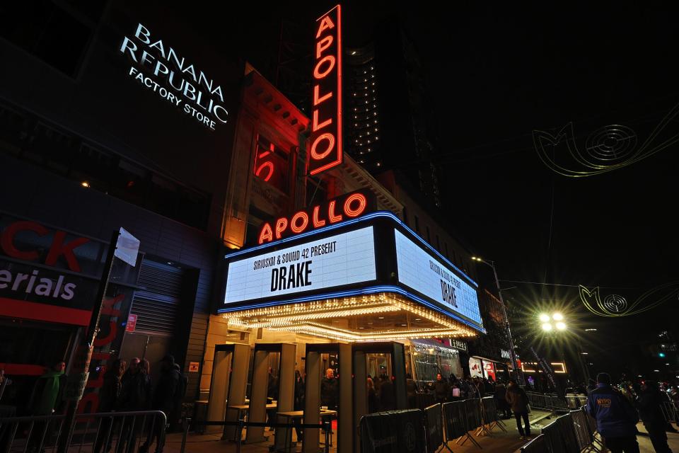 Atmosphere at Drake Live from Apollo at The Apollo Theater on January 21, 2023 in New York City.