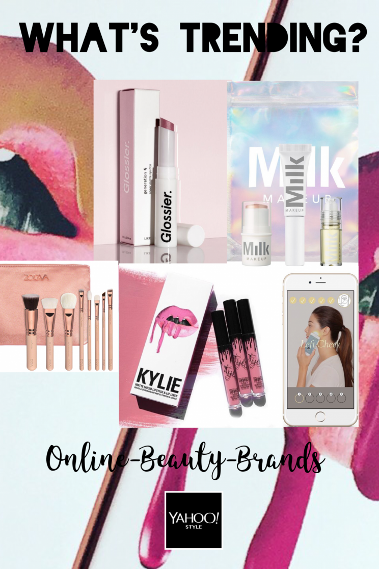 (Bilder: Courtesy of Kylie Cosmetics, Glossier, Milk Makeup, Zoeva, MatchCo)