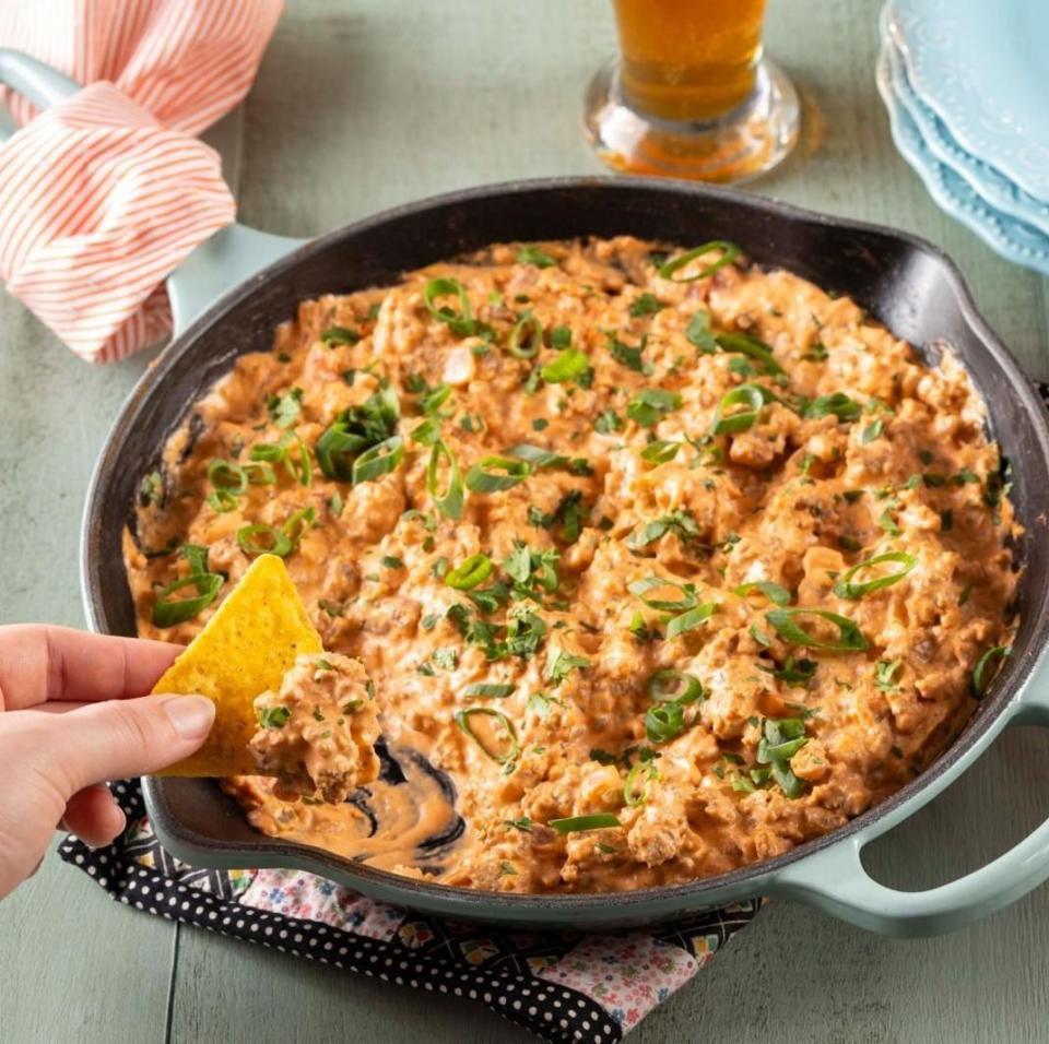 easy appetizers sausage dip