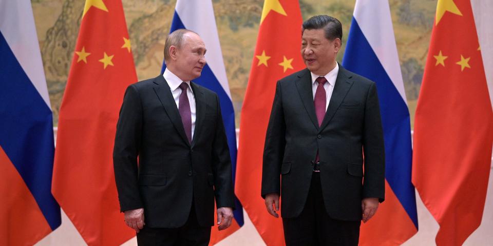 Vladimir Putin Xi Jinping