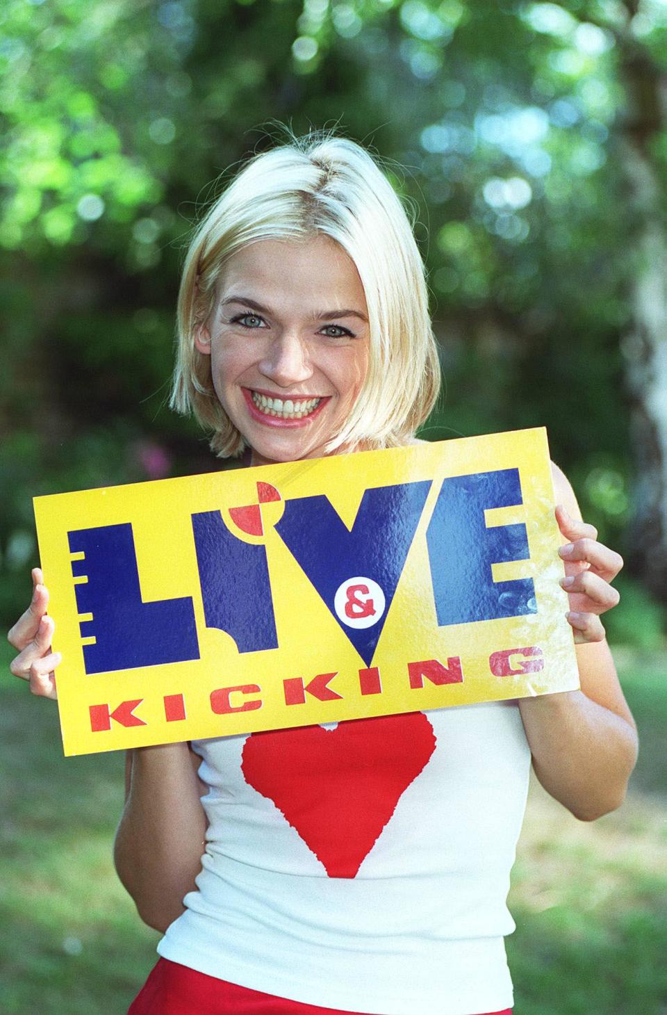 British TV Presenter Zoe Ball New presenter of the BBC Childrens series 'Live & Kicking'.   (Photo by Avalon/Getty Images)
