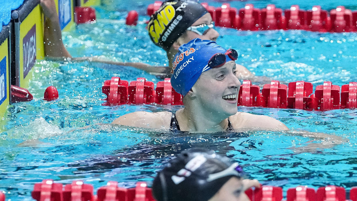 Katie Ledecky named AP Female Athlete of the Year for second time as