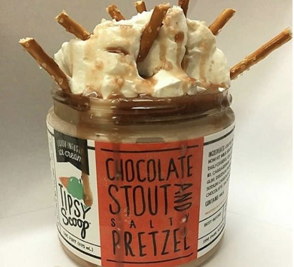 There is now an ice cream that can get you a little tipsy and we’ve got to try it