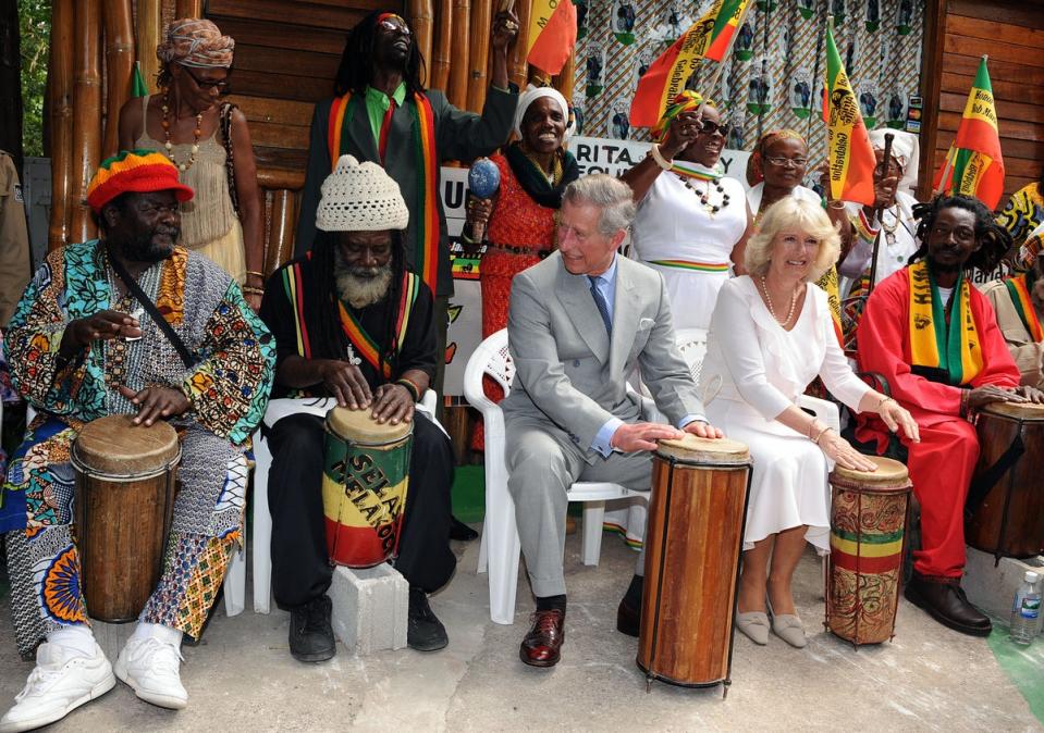 Alando Terrelonge, a member of parliament and state minister, said the nation is gearing towards becoming a republic after more than 350 years of colonial rule. The King and Queen in Jamaica in 2008 (WireImage)