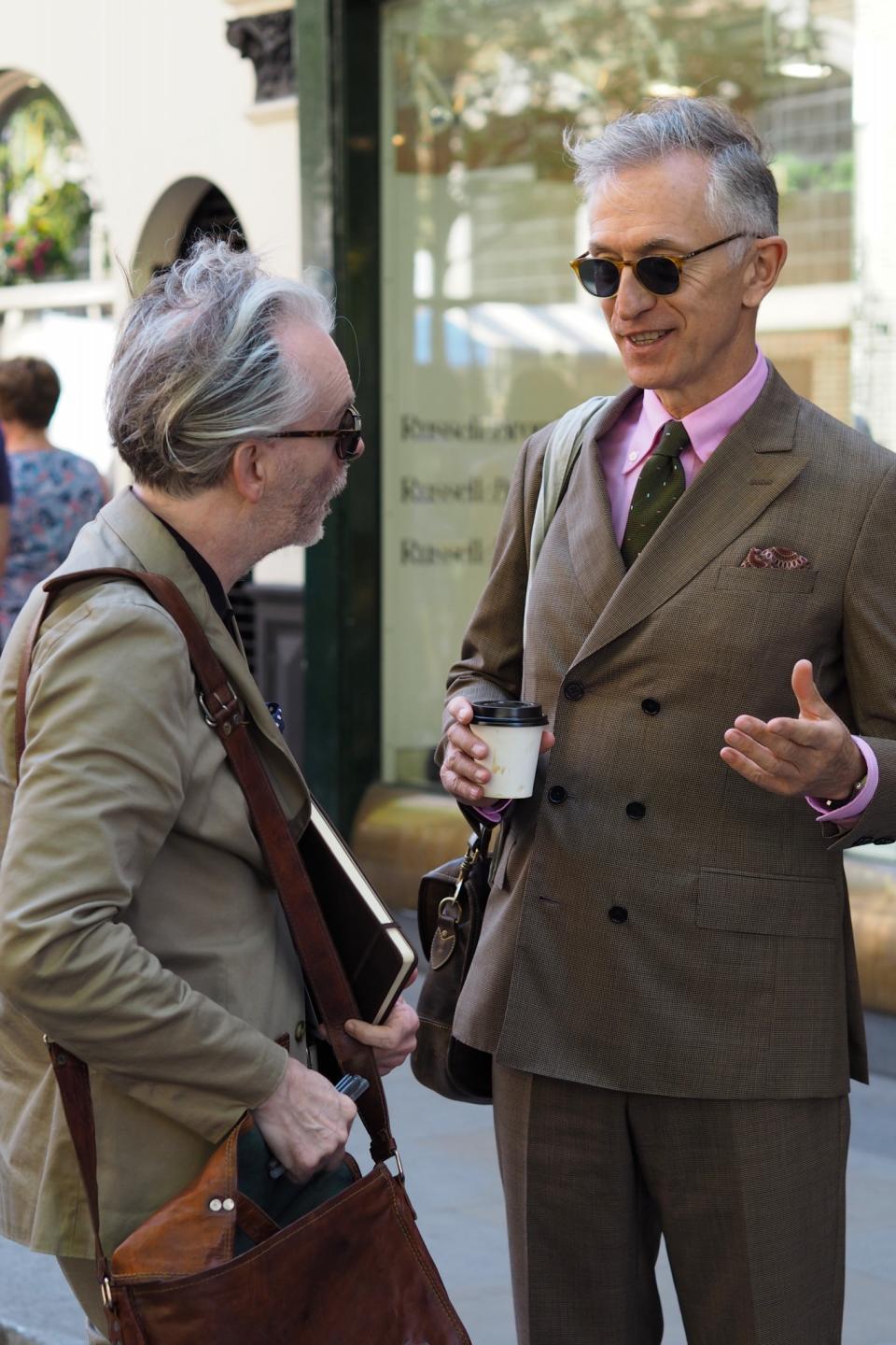 <p>What’s not to love about these twinning men? [Photo: Yahoo Style UK/Sabrina Carder] </p>
