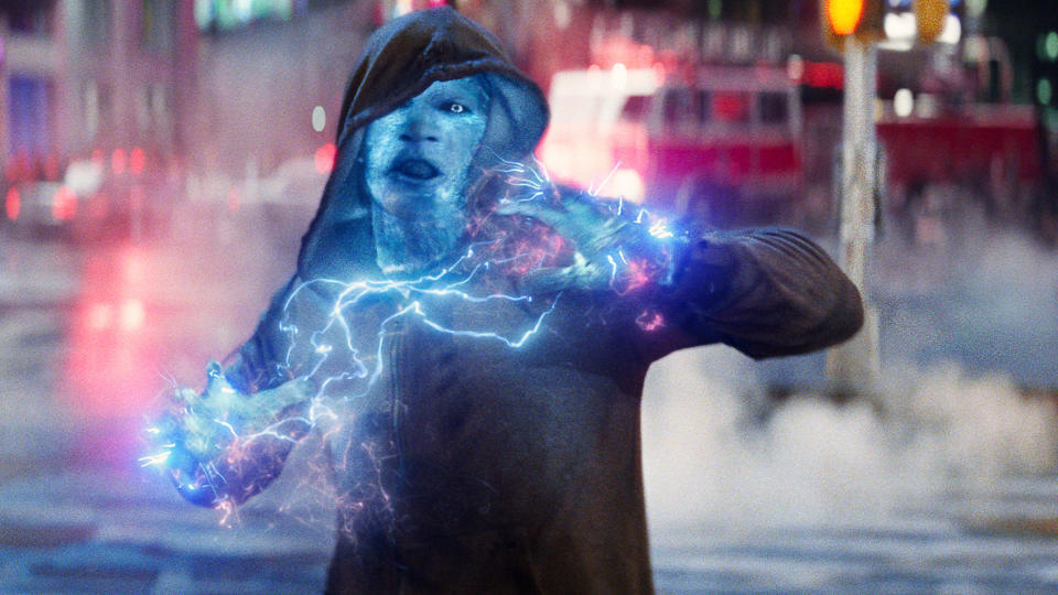 Jamie Foxx as Electro in 'The Amazing Spider-Man 2' (Columbia Pictures)