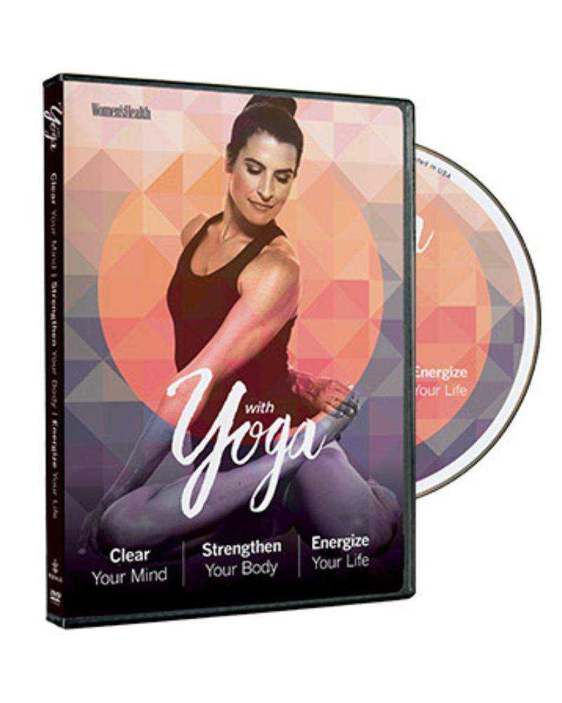 7) "With Yoga" DVD + Yoga Block & Strap