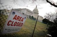 FILE PHOTO: U.S. Capitol building is seen during the third day of a government shutdown in Washington