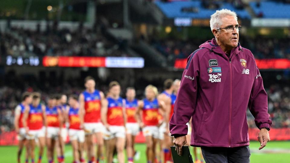 Brisbane Lions coach Chris Fagan. 