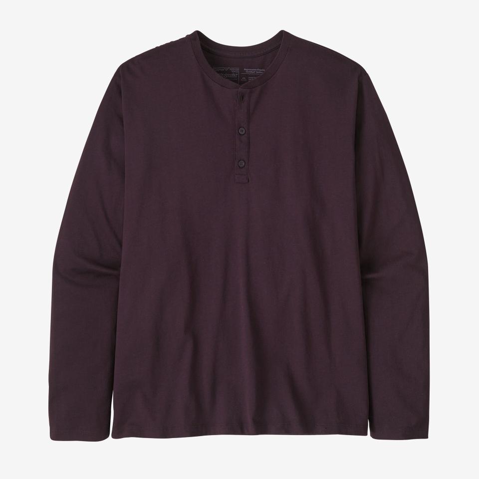 <p><a href="https://go.redirectingat.com?id=74968X1596630&url=https%3A%2F%2Fwww.patagonia.com%2Fproduct%2Fmens-regenerative-organic-certified-cotton-lightweight-henley%2F52020.html&sref=https%3A%2F%2F" rel="nofollow noopener" target="_blank" data-ylk="slk:Shop Now;elm:context_link;itc:0;sec:content-canvas" class="link ">Shop Now</a></p><p>Regenerative Cotton Henley</p><p>patagonia.com</p><p>$44.99</p>