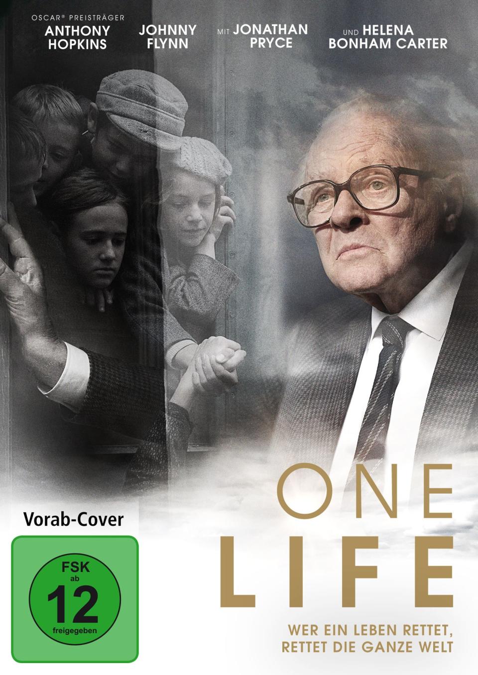 "One Life" mit Anthony Hopkins erzählt von einem Briten, der hunderte Kinder vor dem Holocaust rettete. (Bild: Leonine / SquareOne)