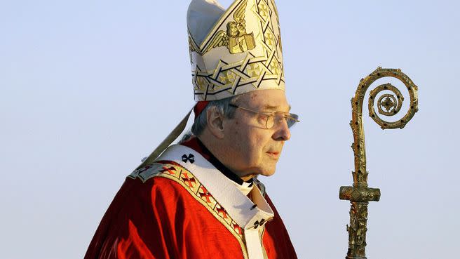 Cardinal Pell has denied all claims of sexual abuse. Photo: Yahoo7