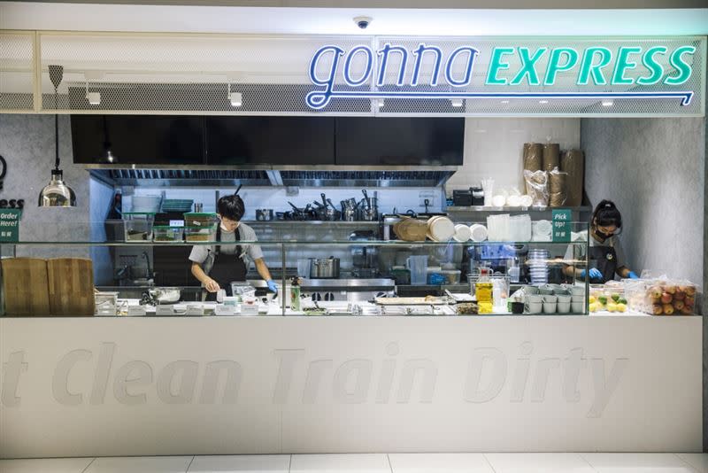 雄獅集團餐飲事業推新品牌gonnaEXPRESS、主打快速便利、好肉好菜進駐忠孝SOGO。（圖／雄獅提供）