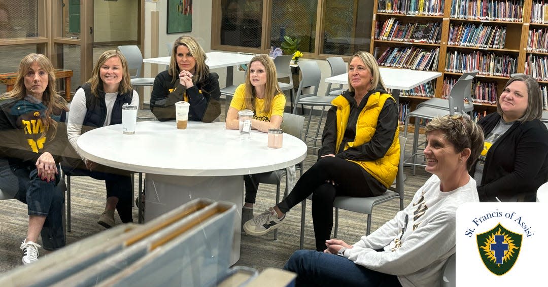 Caitlin Clark's teachers at St. Francis of Assisi Catholic School in Des Moines, Iowa, talk to IndyStar via Zoom about their former student turned basketball superstar.