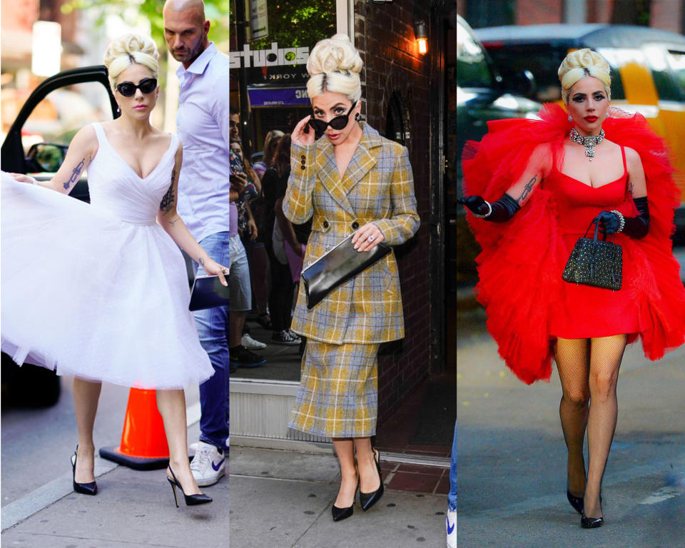 Mehrere Outfits an einem Tag: US-Sängerin Lady Gaga liebt Mode eben. (<span class="s1">Bild: Gotham/GC Images/Getty Images,</span> Yahoo Lifestyle)