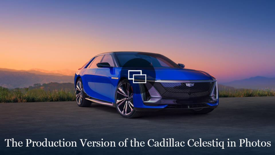 The production version of the Cadillac Celestiq.