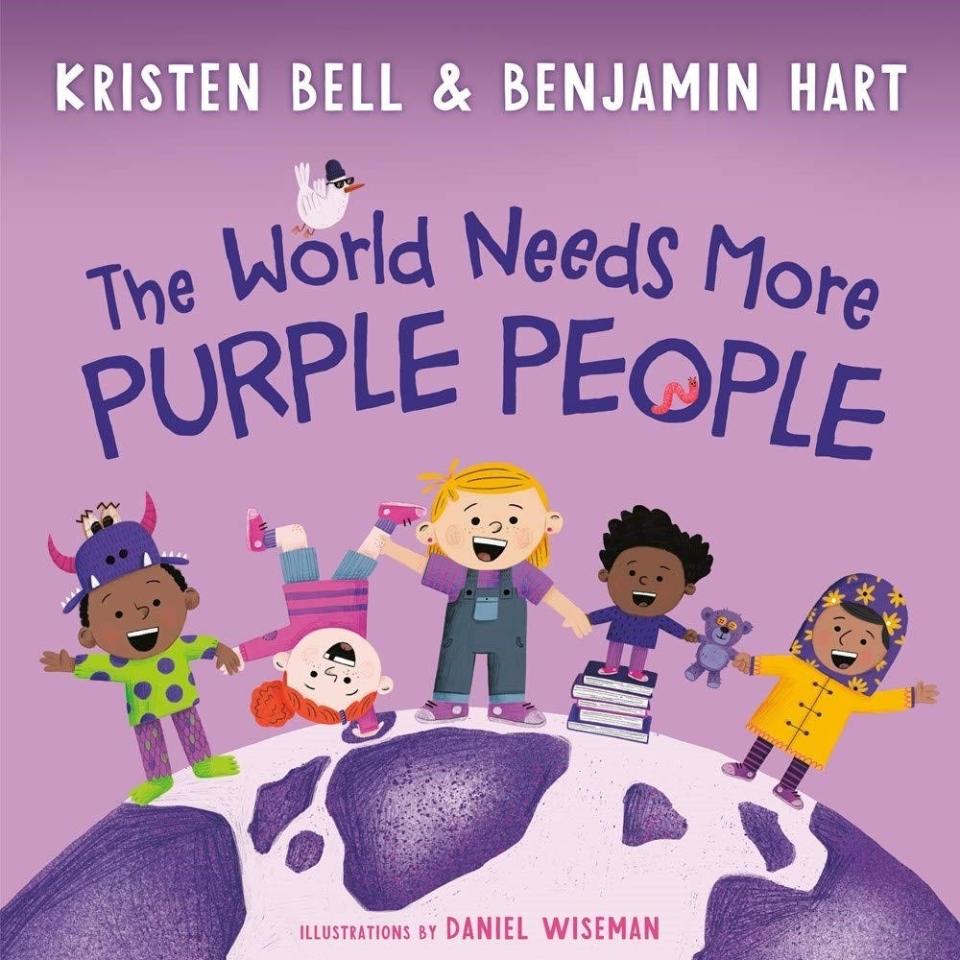 When actress Kristen Bell showed this book on "The Tonight Show," host Jimmy Fallon complimented the illustrations, done by Daniel Wiseman.