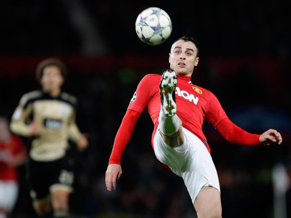 Mit einem 38-Millionen-Euro-Transfer sicherte sich Manchester United in der Saison 2008/09 die Dienste von Dimitar Berbatov. Der einstige Stammspieler bei Tottenham Hotspur würde den britischen Verein heutzutage allerdings wesentlich mehr kosten: 77,5 Millionen Euro, um genau zu sein. (Bild-Copyright: Jon Super/AP Photo)