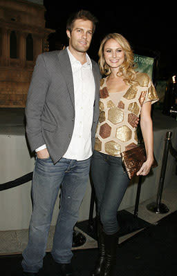 Geoff Stults and Stacy Keibler at the Los Angeles premiere of Paramount Pictures' Cloverfield