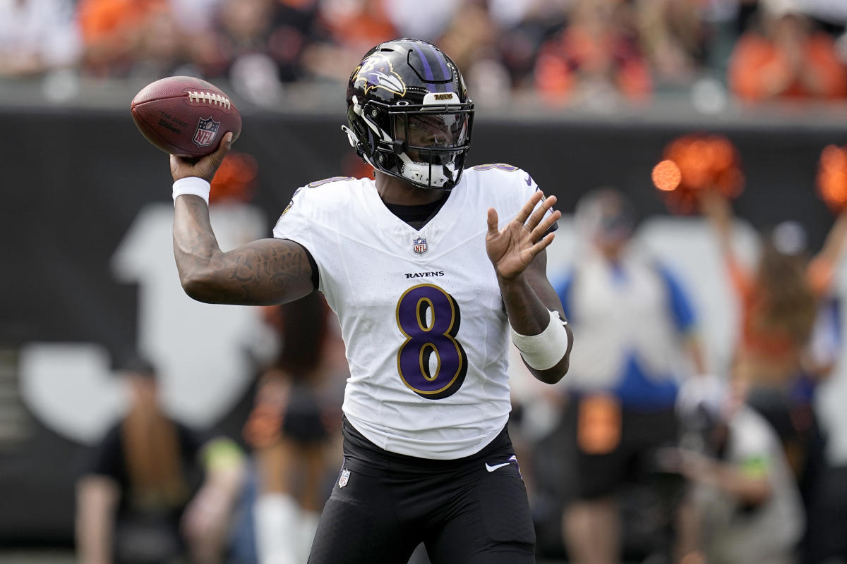 Lamar Jackson, Ravens beat Jets to clinch AFC North title - Los Angeles  Times