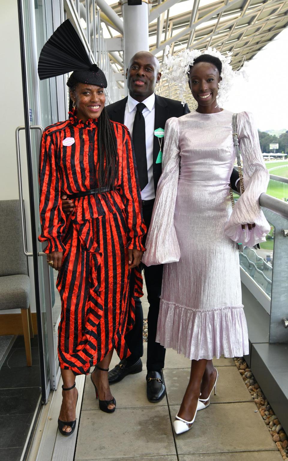 Susan Bender, Patrick Hutchinson and Eunice Olumide - Getty Images