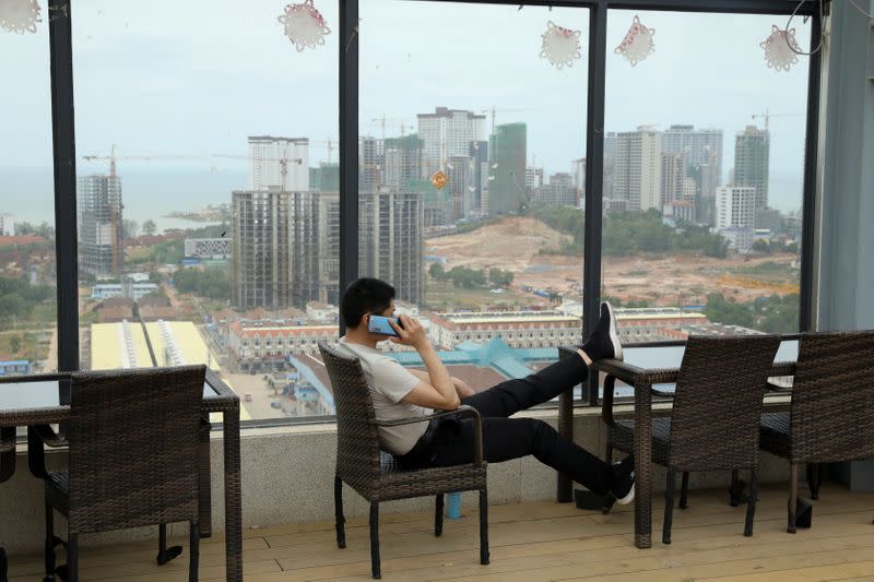 The Wider Image: In Cambodian casino town, Chinese bet on future after coronavirus