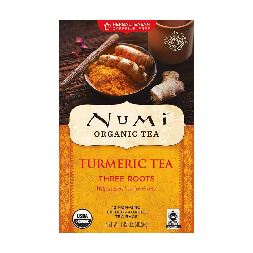 Numi Organic Turmeric Three Roots Tea (3-Pack)