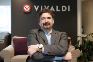 photo of Vivaldi CEO Jon von Tetzchner
