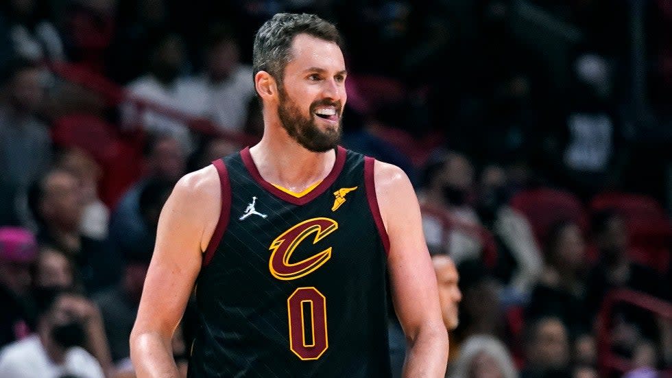 NBA star Kevin Love