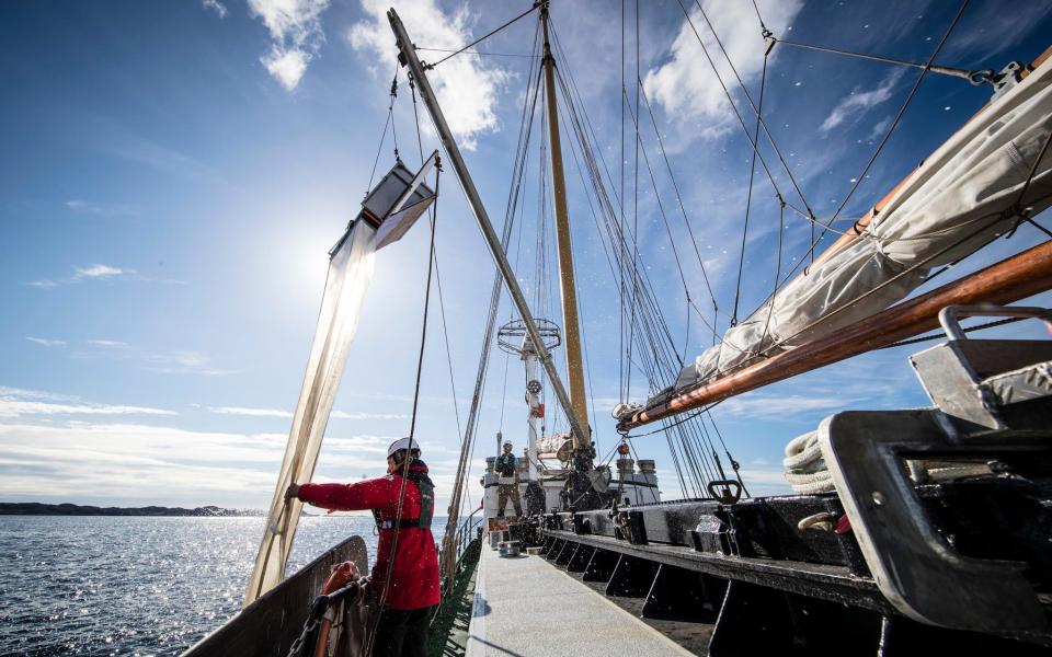 Greenpeace of their ship the Beluga II in Scotland. A two-month - Credit: Will Rose/Greenpeace