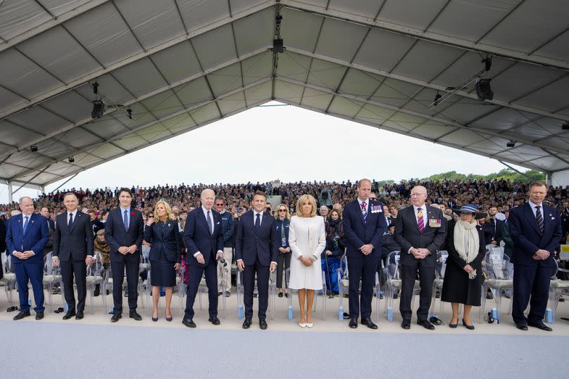 La cérémonie internationale à Omaha Beach a eu lieu ce jeudi après-midi.