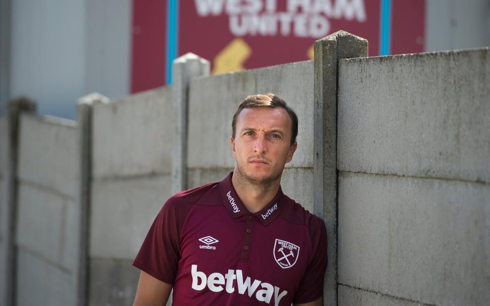 Mark Noble hopes this season is more enjoyable having grown weary of 'putting fires out left, right and centre'  - JULIAN SIMMONDS