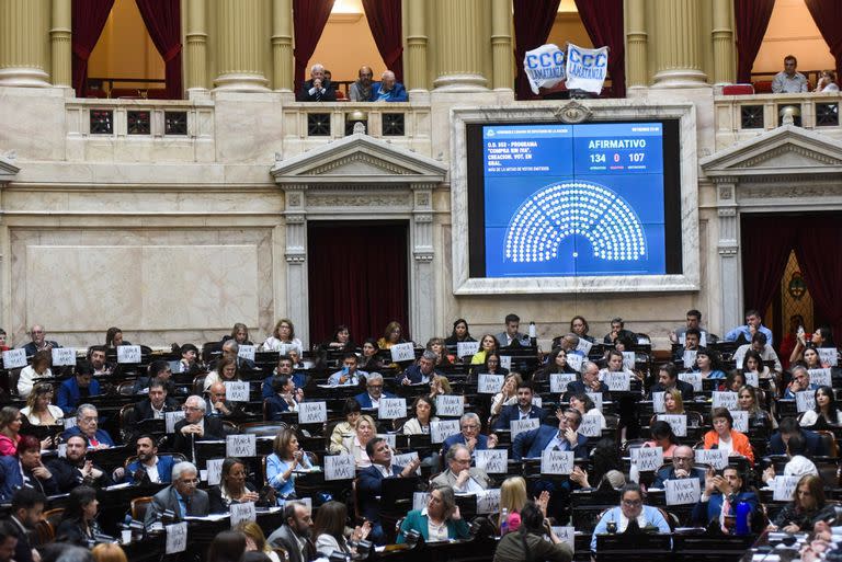 Diputados aprobó la ley de devolución del IVA