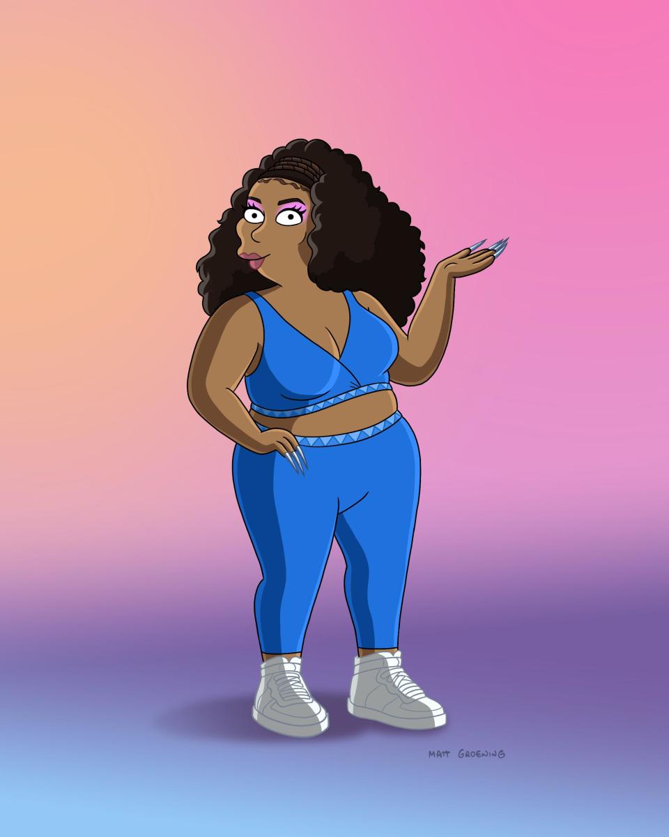 Lizzo on 'The Simpsons.'