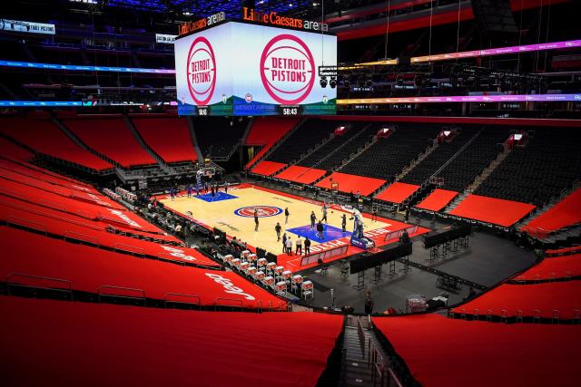 Pistons home opener tonight at Little Caesars Arena