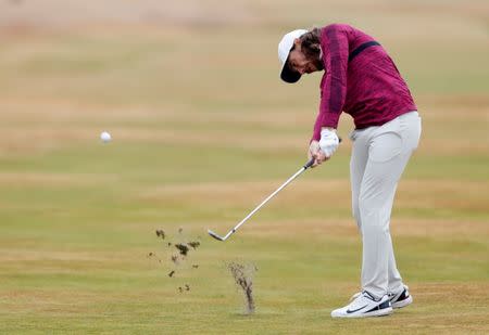 Golf - The 147th Open Championship - Carnoustie, Britain - July 20, 2018 England's Tommy Fleetwood in action during the second round REUTERS/Paul Childs