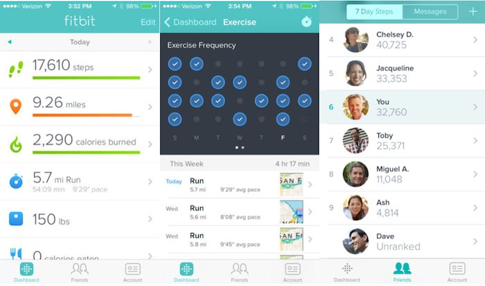 FitBit App. Image Credit: App Store