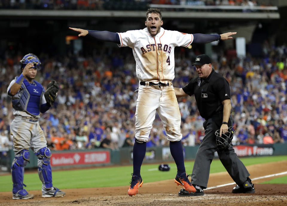 Springer reacts after being called out