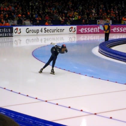 <div class="caption-credit">Photo by: Mingo Hagen</div><div class="caption-title">Shani Davis</div>Speed skater Shani Davis made history at the 2006 Olympic Games in Turin, Italy when he became the first African American to win a gold medal at the Winter Olympics. This year in Sochi, he's favored to bring home gold again. <a href="http://www.babyzone.com/baby-names/baby-girl-names/meaning-of-shani_160498" rel="nofollow noopener" target="_blank" data-ylk="slk:Shani;elm:context_link;itc:0;sec:content-canvas" class="link ">Shani</a> is an Egyptian name that means "wonderful."