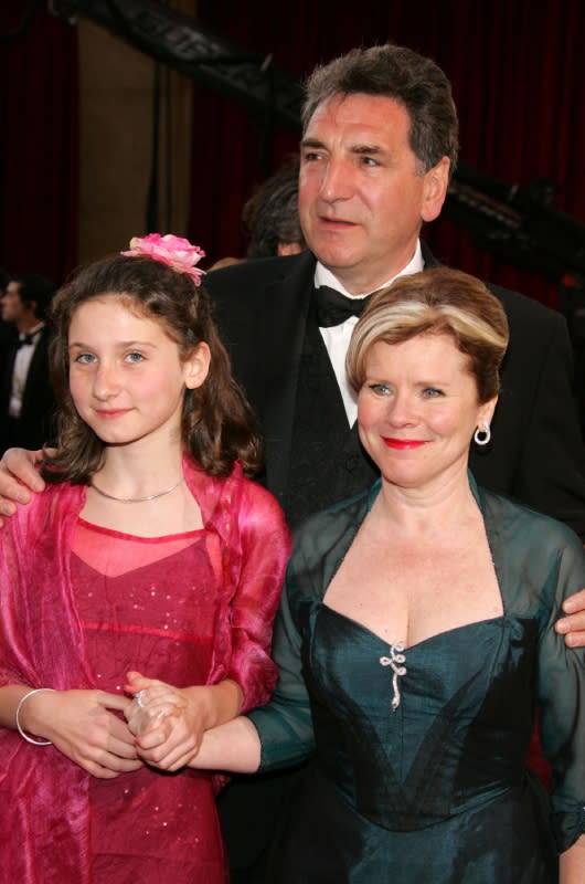 Imelda Staunton, estrella de The Crown, y su familia de cine 