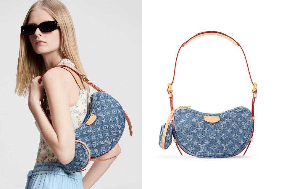 Louis Vuitton Croissant MM，NT$109,000圖片來源：Louis Vuitton官網