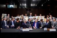 FILE PHOTO: Boeing's Muilenburg and Hamilton testify before Senate Commerce, Science and Transportation hearing on grounded 737 MAX on Capitol Hill in Washington