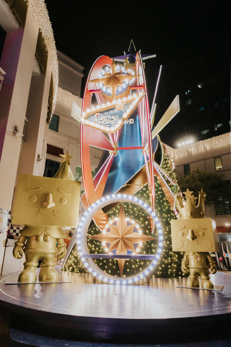 Christmas lights in Singapore 2018. (Photo: Bugis Junction, Bugis +)