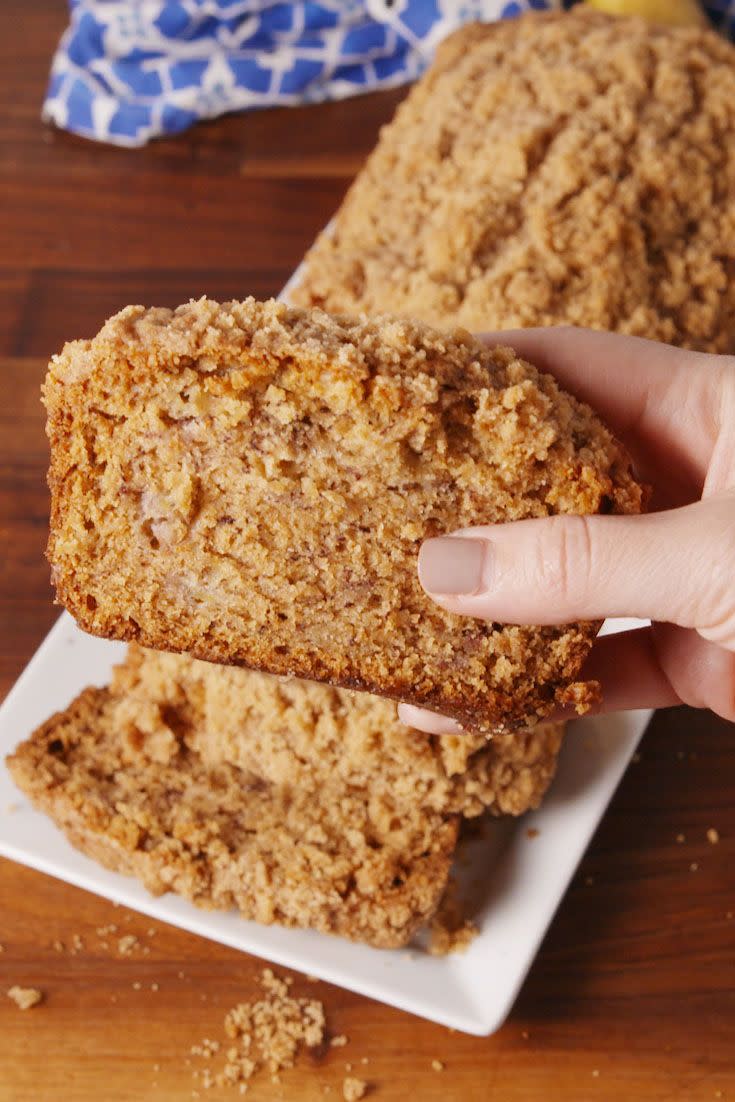 Coffee Cake Banana Bread