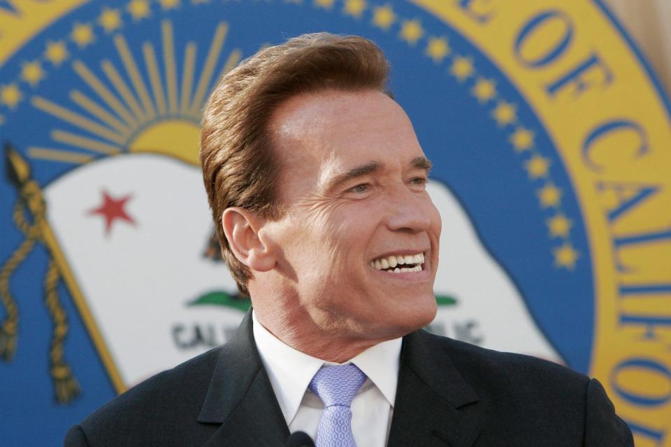 El dos veces gobernador de California, Arnold Schwarzenegger.